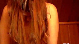 Old guy bangs young 18+ teen in sauna, gets sucked