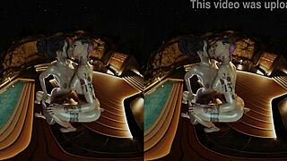 FFF Judy Alvarez Panam Palmer V Parody Cyberpunk2077 Lesbian Threesome Dildo Kiss