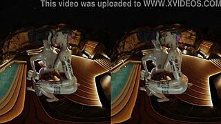 FFF Judy Alvarez Panam Palmer V Parody Cyberpunk2077 Lesbian Threesome Dildo Kiss