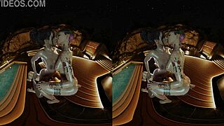 FFF Judy Alvarez Panam Palmer V Parody Cyberpunk2077 Lesbian Threesome Dildo Kiss