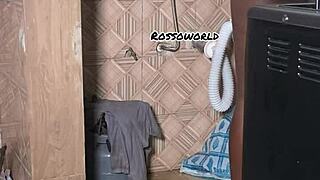 Hey, I set up a hidden cam on my naked stepmum, check it!