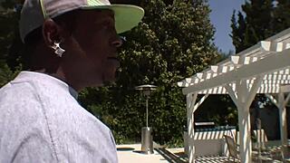 Lisa Ann Takes Shorty Mac’s Massive Black Dick!