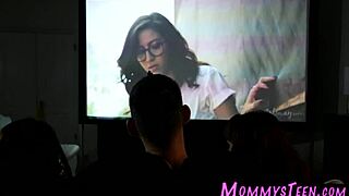 this horny milf just lies back and gets eaten out real good