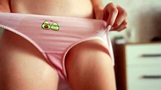 Brunette Teen 18+ Wets Everything in Desperate Pee