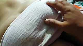 Desi wife gets big ass massaged by sales boy