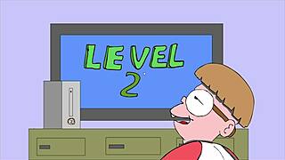 Relaxing on the couch with some light-hearted flashing moments