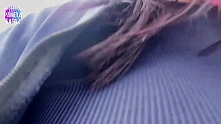 Young guy pounds big ass on public beach