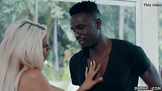 Jason Brown Spread Eagle Fucking Bridegette's Moist Pussy with Cumshot