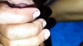 new secretary must jerk boss's dick first?