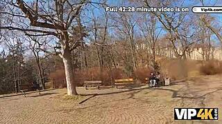 Honey, it's time for my shaved pussy to pay for our vacation.