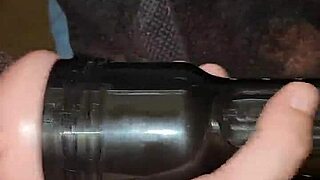 voyeur anal masturbation with fleshlight 😜