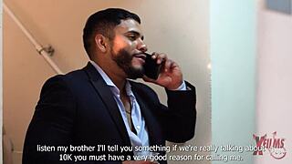 Latina Slut Feels Dominated in Emotional 3Some Licking and Blowjob