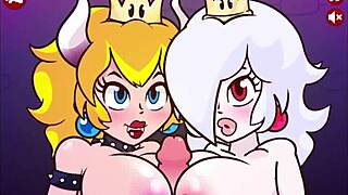 bowsette and boosette crave hard cocks passionately