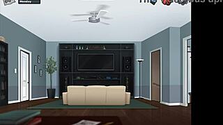 Jenny and step mom in steamy shower