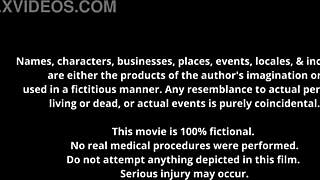 angel santana gets intense hitachi orgasm from doctor-tampa