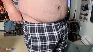 Playing with My Dick Then Cumming in Emotional Solo Bedroom Session