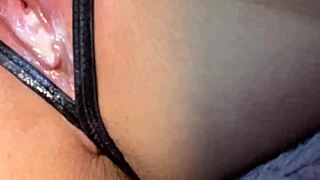 after cleaning, i played with my dildo and had so much fun