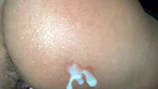 Cock or toy, who dominated this ebony ass battle?