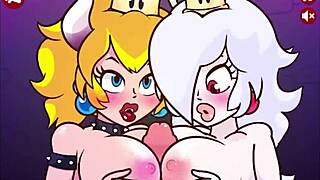bowsette and boosette crave hard cocks passionately