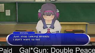 Want to see the final episode of Gal Gun Double Peace hentai?