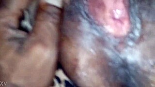 Smelling granny’s sweet pussy and licking her nasty asshole in homemade clip