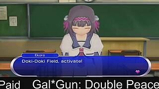 Want to see the final episode of Gal Gun Double Peace hentai?