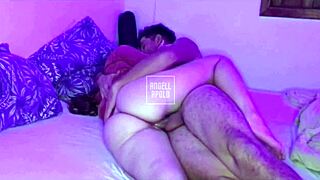 amateur couple records passionate sex