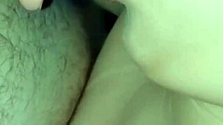 Latina bride sucks deliciously while flaunting her big ass