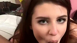 Hey, Stunning Librarian Craves Her First Big Cock Suck! Will Brad Newman Be the Lucky Guy?