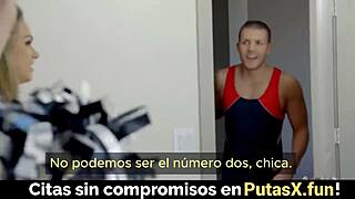 bff catches stepbro creaming sister's pussy in spanish taboo scene