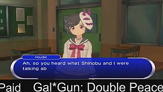 Want to see the final episode of Gal Gun Double Peace hentai?