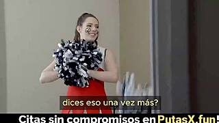 bff catches stepbro creaming sister's pussy in spanish taboo scene