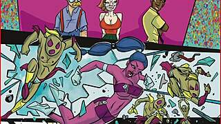 roobix erotic space opera comic trailer