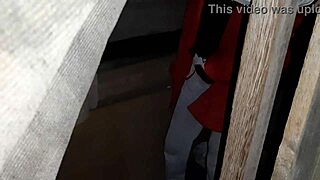 I Caught My Step-Aunt Masturbating and Continued to Watch Her Until She Cum