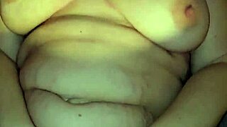 Steamy load spills into pregnant milf's tight core