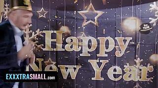 danny loves his exxxtra small 18+ girlfriend, filling her tiny 18+ pussy with his massive dick while teasing her socks and tits.