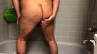 Get Ready For A Steamy Shower Warm-Up With Toys And Vibrator Teasing That Ass.