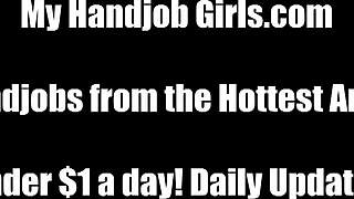 I say, 'Your dick looks so good in my mouth, slave, keep jerking off for me!'