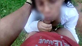 colegiala with big tits gets taken to abandoned house for some fun