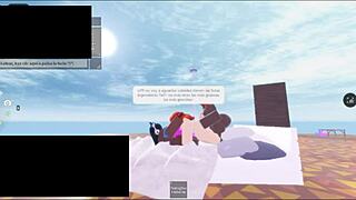 Fucked By Two Black Futanari In Roblox!