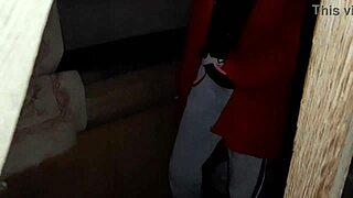 I Caught My Step-Aunt Masturbating and Continued to Watch Her Until She Cum