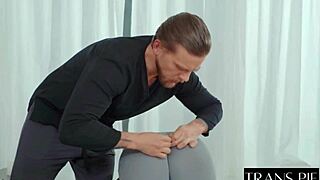 hey, wanna see two shemales and a guy with a big cock get wild?