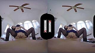 Bioshock cosplay gamer girl goes raw in VR.