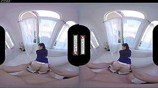 Bioshock cosplay gamer girl goes raw in VR.