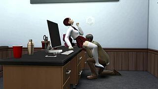 The Student Needs To Pass By Bent Over In Doggystyle, Missionary, And Blowjob In The Classroom With Her Teacher