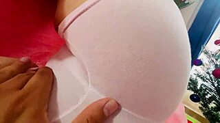 Huge Cameltoe Maid Groped by Boss in Raw American Homemade Group Action