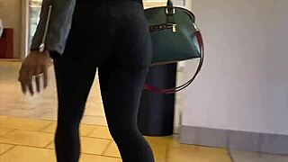 Yoga Pants Season Brings Hidden Big Ass Candid Shots