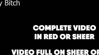 Hey, I’m such a naughty girl, full wild video on Red!