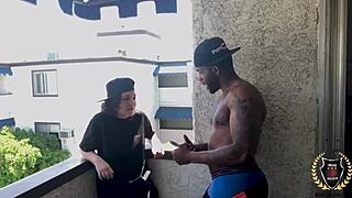 Amara Romani Rides Black Lover's Big Ass In Cowgirl Fucking