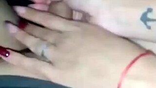 Maid Gives Handjob While Watching Porn